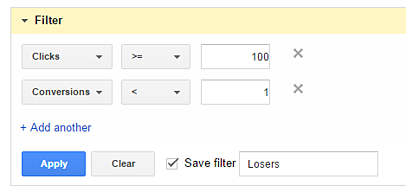 google-adwords-dimension-tab-loser-filter