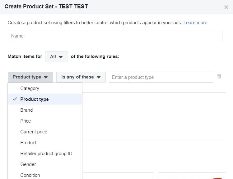 facebook_dynamic_ads_feed_marketing_tips_product_type_to_create_prodcut_groups
